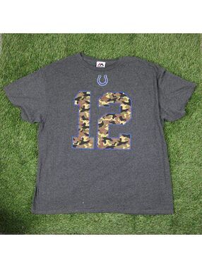 Indianapolis Colts Andrew Luck 12 Majestic T-Shirt